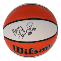 Nancy Lieberman Signed WNBA Basketball Inscribed (HOF 96) (JSA) at PristineAuction.com