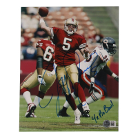Jeff Garcia Signed 49ers 8x10 Photo Inscribed "4x Pro Bowl" (Beckett) at PristineAuction.com