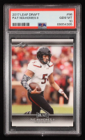 Patrick Mahomes II 2017 Leaf Draft #56 RC (PSA 10) at PristineAuction.com