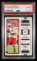 Patrick Mahomes II 2022 Panini Contenders #58 (PSA 10) at PristineAuction.com