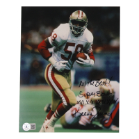 Keena Turner Signed 49ers 8x10 Photo Inscribed "All the Best!" and "Super Bowls XVI, XIX, XXIII, XXIV" (Beckett) at PristineAuction.com