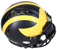 Tom Brady Signed Michigan Wolverines Full-Size Authentic On-Field Speed Helmet (Fanatics) at PristineAuction.com