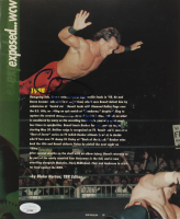 Chris Benoit Signed "WCW" Magazine Page (JSA) at PristineAuction.com