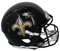 Rashid Shaheed Signed Saints Full-Size Authentic On-Field Alternate Speed Helmet Inscribed "Who Dat!" (Beckett) at PristineAuction.com