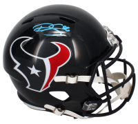 Dalton Schultz Signed Texans Full-Size Speed Helmet (Beckett) at PristineAuction.com