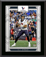 C.J. Stroud Texans Sublimated Player Plaque at PristineAuction.com