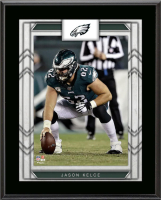 Jason Kelce Eagles Sublimated Player Plaque at PristineAuction.com