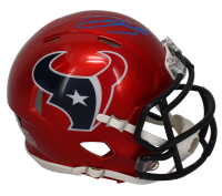 Dalton Schultz Signed Texans Alternate Speed Mini Helmet (Beckett) at PristineAuction.com