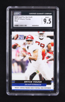 Bryce Young 2022 Leaf Pro Set Draft Blue #PS-01 RC (CGC 9.5) at PristineAuction.com