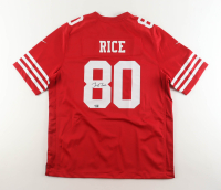 Jerry Rice Signed 49ers Nike Authentic Jersey (Fanatics) at PristineAuction.com