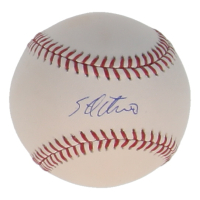 Starlin Castro Signed OML Baseball (MLB) at PristineAuction.com