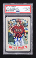 Paul Goldschmidt Signed 2016 Topps Gypsy Queen #160 (PSA) at PristineAuction.com