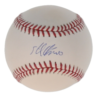 Starlin Castro Signed OML Baseball (MLB) at PristineAuction.com