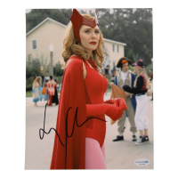 Elizabeth Olsen Signed "WandaVision" 8x10 Photo (ACOA) at PristineAuction.com