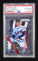 Paul Konerko Signed 2014 Panini Prizm USA Baseball #8 Inscribed "Go USA!" (PSA) (See Description) at PristineAuction.com
