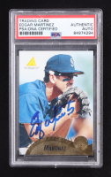 Edgar Martinez Signed 1995 Pinnacle #97 (PSA) at PristineAuction.com