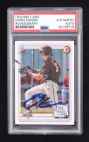 Owen Caissie Signed 2020 Bowman Draft #BD49 RC (PSA) at PristineAuction.com