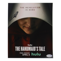 Elizabeth Moss & Bradley Whitford Signed "Handmaids Tale" 8x10 Photo (ACOA) at PristineAuction.com