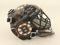 Gerry Cheevers Signed Bruins Mini Goalie Mask Inscribed "HOF 85" (Schwartz) at PristineAuction.com