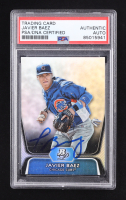 Javier Baez Signed 2012 Bowman Platinum Prospects #BPP85 RC (PSA) at PristineAuction.com