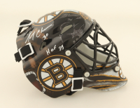 Gerry Cheevers Signed Bruins Mini Goalie Mask Inscribed "HOF 85" (Schwartz) at PristineAuction.com