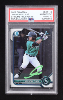 Jonatan Clase Signed 2022 Bowman Chrome Prospects #BCP118 RC (PSA | Auto 10) at PristineAuction.com