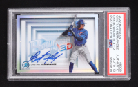 Cristian Hernandez Signed 2022 Bowman Chrome Bowman In 3-D! #B3D9 RC (PSA | Auto 10) at PristineAuction.com