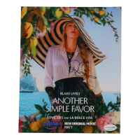 Blake Lively Signed "Another Simple Favor" 8x10 Photo (ACOA) at PristineAuction.com