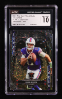Josh Allen 2024 Wild Card 7 Card Studs Jokers Silver and Gold Lazer #7JWJA #1/1 (CGC 10) at PristineAuction.com