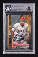 Jo Adell Signed 2017 Bowman Chrome Draft Defining Moments #BDMJA RC (BGS) at PristineAuction.com