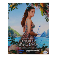Anna Kendrick Signed "Another Simple Favor" 8x10 Photo (ACOA) at PristineAuction.com