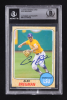 Alex Bregman Signed Custom Trading Card (BGS) at PristineAuction.com