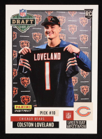 Colston Loveland 2025 Panini Instant Draft Night #NFLDN16 RC /967 at PristineAuction.com