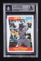 Manny Ramirez Signed 2009 Topps Heritage New Age Performers #NAP2 (BGS) at PristineAuction.com