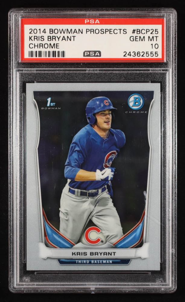 Kris Bryant 2014 Bowman Chrome Prospects #BCP25 RC (PSA 10)