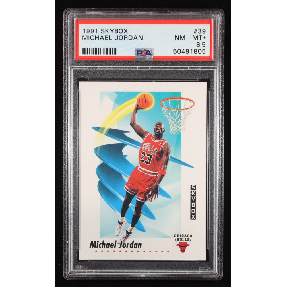 Michael Jordan 1991-92 SkyBox #39 (PSA 8.5) at PristineAuction.com