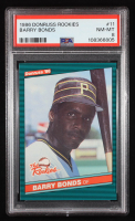 Barry Bonds 1986 Donruss The Rookies #11 RC (PSA 8) at PristineAuction.com