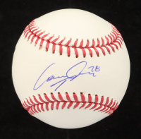 Lane Thomas Signed OML Baseball (MLB & Fanatics) at PristineAuction.com