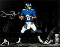 Daniel Jones Signed Giants 11x14 Photo (Fanatics) at PristineAuction.com