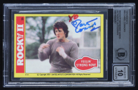 Carol Connors Signed 1979 Topps Rocky II #35 Feelin' Strong Now (BGS | Auto 10) at PristineAuction.com