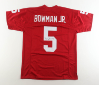 Billy Bowman Jr. Signed Jersey (JSA) at PristineAuction.com