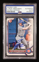 Pete Crow-Armstrong Signed 2022 Bowman Prospects #BP102 RC (PSA) at PristineAuction.com