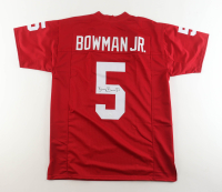 Billy Bowman Jr. Signed Jersey (JSA) at PristineAuction.com