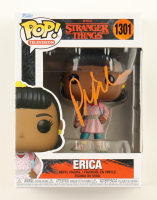 Priah Ferguson Signed "Stranger Things" #1301 Erica Funko Pop! Vinyl Figure (ACOA) at PristineAuction.com