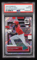 Elly De La Cruz 2022 Donruss Rated Prospect Rapture #RP6 RC (PSA 10) at PristineAuction.com