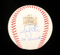 Jon Lester Signed 2016 World Series Logo Baseball Inscribed "2016 WS Champs" (Beckett) at PristineAuction.com