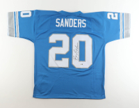 Barry Sanders Signed Lions Mitchell & Ness Authentic Jersey (Schwartz) at PristineAuction.com