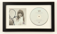 Taylor Swift Signed Custom Framed "Tortured Poets Department" CD Insert Display with Disc (PSA) at PristineAuction.com