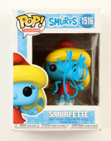 Katy Perry Signed "The Smurfs" #1516 Smurfette Funko Pop! Vinyl Figure (ACOA) at PristineAuction.com