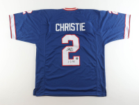 Steve Christie Signed Jersey Inscribed "Bills" & "1-3-93" (DA) at PristineAuction.com